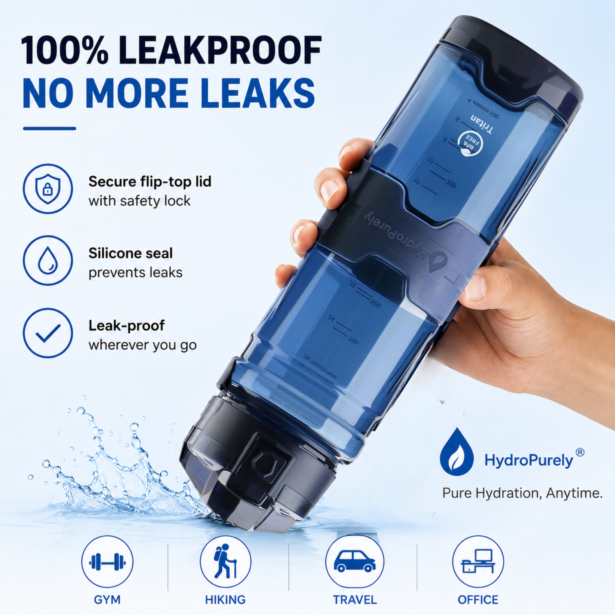 HydroPurely product and lifestyle image