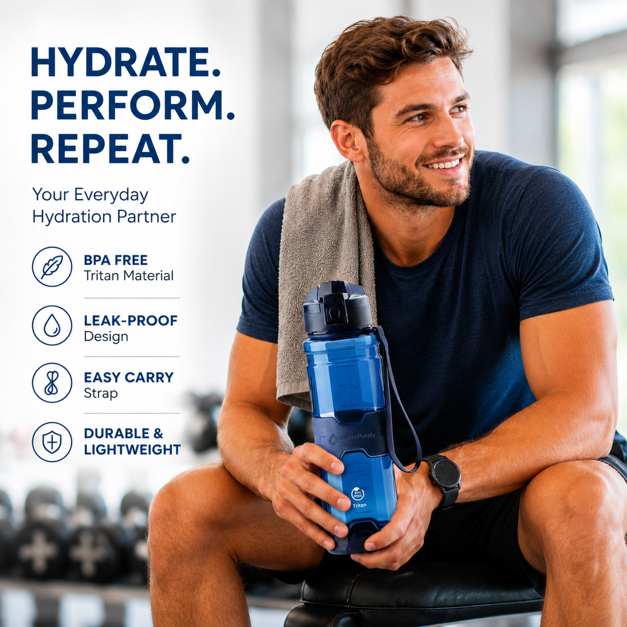 HydroPurely product and lifestyle image