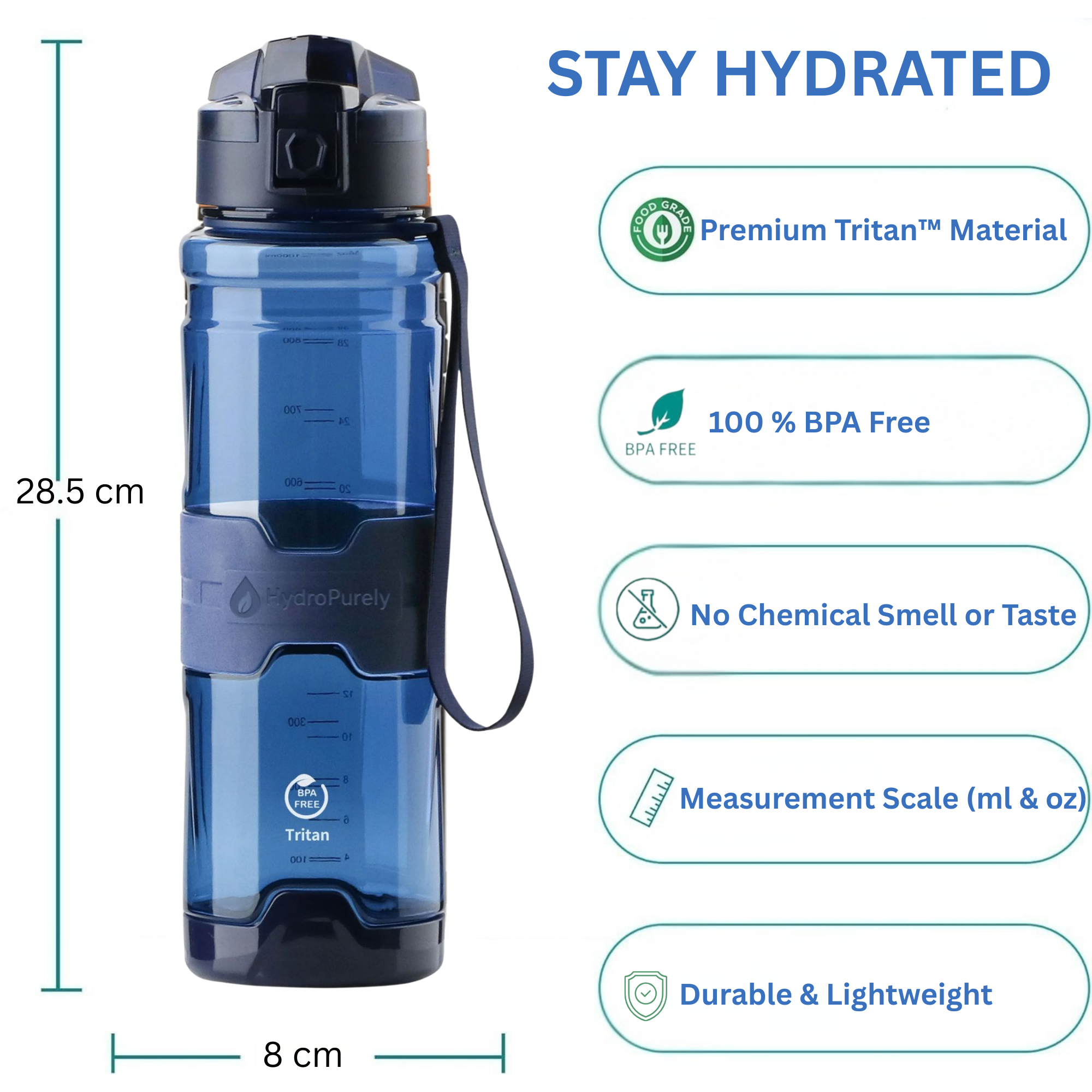 HydroPurely product and lifestyle image